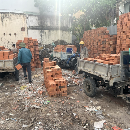 phân phối gạch xây dựng cho công trình