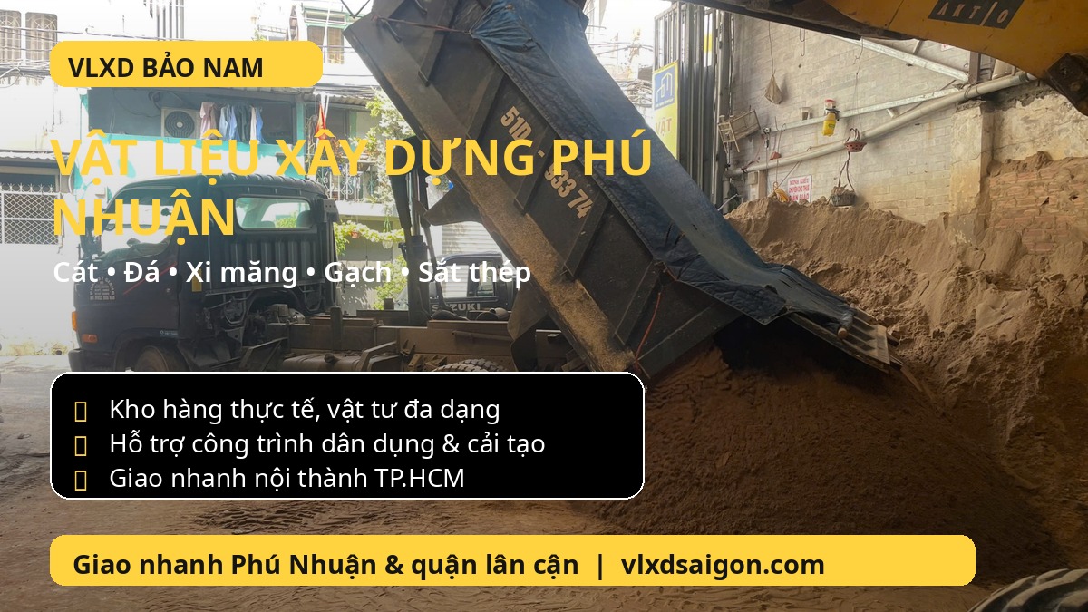 Vật Liệu Xây Dựng Phú Nhuận Giá Tốt
